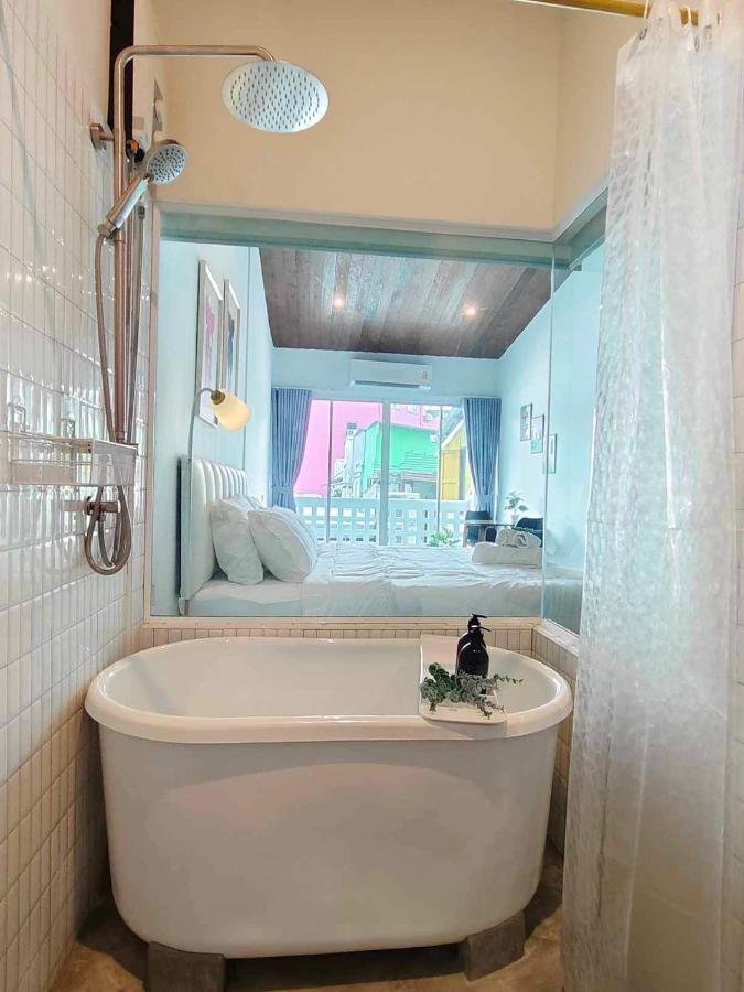 Mr Black & Ms White -Self Check In Accommodation Bangkok Eksteriør bilde